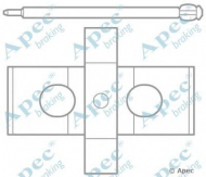 Комплектующие APEC braking KIT1042
