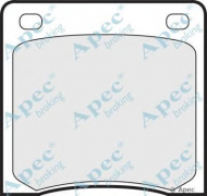 Комплект тормозных колодок APEC braking PAD156
