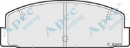 Комплект тормозных колодок APEC braking PAD447