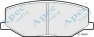 Комплект тормозных колодок APEC braking PAD468