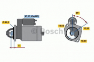 Стартер BOSCH 0 001 211 513