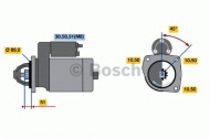 Стартер BOSCH 0 001 368 017