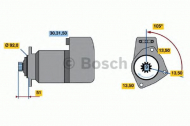 Стартер BOSCH 0 001 416 074