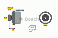 Генератор BOSCH 0 122 0AA 360