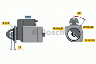 Стартер BOSCH 0 986 014 991