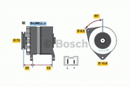 Генератор BOSCH 0 986 032 241