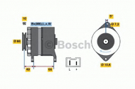 Генератор BOSCH 0 986 034 780