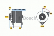 Генератор BOSCH 0 986 036 041