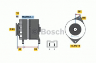 Генератор BOSCH 0 986 037 321