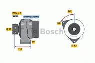 Генератор BOSCH 0 123 335 001
