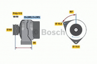 Генератор BOSCH 0 986 041 471