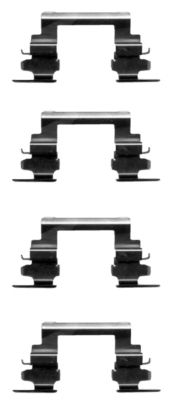 Комплектующие HELLA PAGID 8DZ 355 203-721