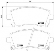 Комплект тормозных колодок HELLA PAGID 8DB 355 017-291