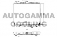 Теплообменник AUTOGAMMA 103360