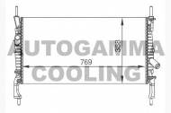 Теплообменник AUTOGAMMA 104643
