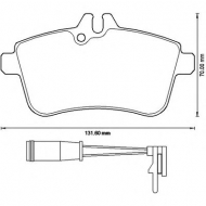 Комплект тормозных колодок BENDIX 573230B