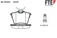 Комплект тормозных колодок FTE BL1975A3