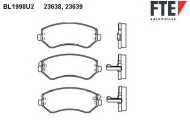 Комплект тормозных колодок FTE BL1998U2