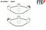 Комплект тормозных колодок FTE BL1836A1