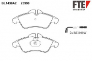 Комплект тормозных колодок FTE BL1438A2