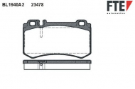 Комплект тормозных колодок FTE BL1940A2