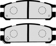 Комплект тормозных колодок HERTH+BUSS JAKOPARTS J3617001