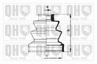 Комплект пыльника QUINTON HAZELL QJB467