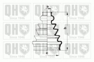 Комплект пыльника QUINTON HAZELL QJB942
