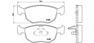Комплект тормозных колодок BREMBO P 24 069