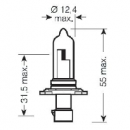 Лампа накаливания OSRAM 9005XS