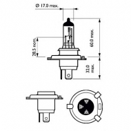 Лампа накаливания PHILIPS 12342CVPBS2