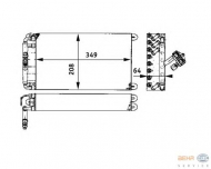 Испаритель HELLA 8FV 351 330-071