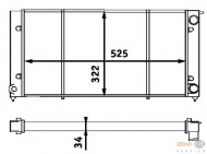 Теплообменник HELLA 8MK 376 713-301