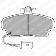 Комплект тормозных колодок DELPHI LP558