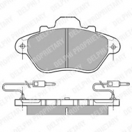 Комплект тормозных колодок DELPHI LP654