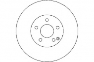 Тормозной диск HELLA 8DD 355 109-451