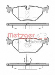 Комплект тормозных колодок METZGER 0265.40
