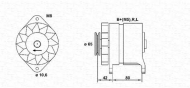 Генератор MAGNETI MARELLI 943346059010
