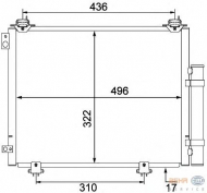 Конденсатор BEHR HELLA SERVICE 8FC 351 304-221
