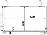 Конденсатор BEHR HELLA SERVICE 8FC 351 309-121