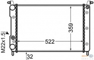 Теплообменник BEHR HELLA SERVICE 8MK 376 704-781