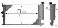 Теплообменник BEHR HELLA SERVICE 8MK 376 712-541
