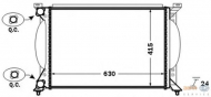 Теплообменник BEHR HELLA SERVICE 8MK 376 766-261
