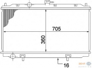 Теплообменник BEHR HELLA SERVICE 8MK 376 770-651