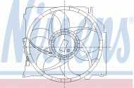 Вентилятор NISSENS 85066
