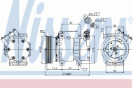 Компрессор NISSENS 89064