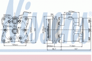 Компрессор NISSENS 89078