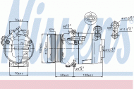 Компрессор NISSENS 89096