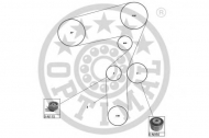 Ременный комплект OPTIMAL SK-1112