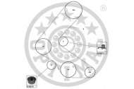 Ременный комплект OPTIMAL SK-1164